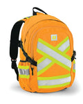 Forcefield Signal - Hi-Vis Reflective Utility Safety Backpack, Orange, Regular