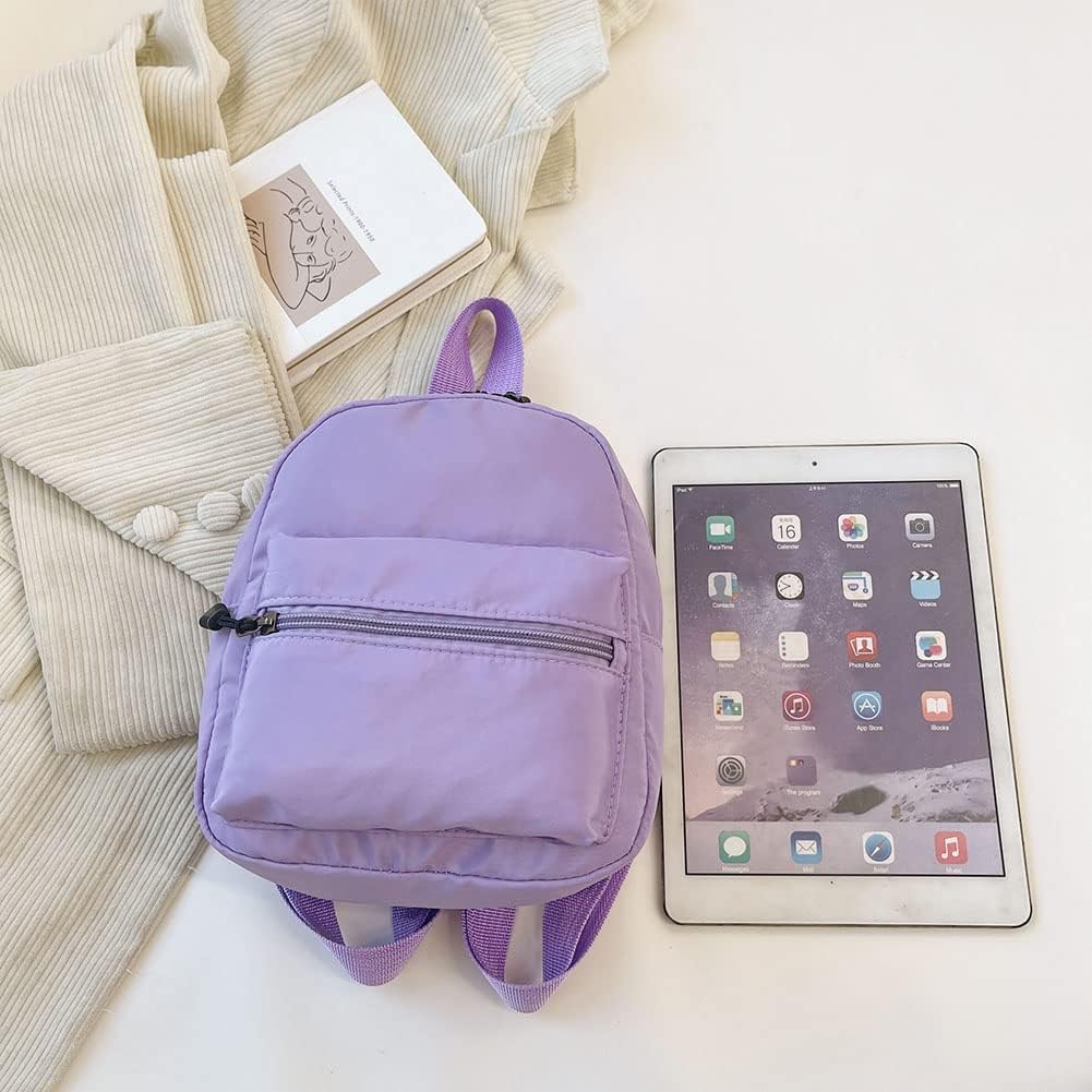 Skiennix Casual Mini Backpack - Fashionable Preppy Style for Women | Butterfly Design
