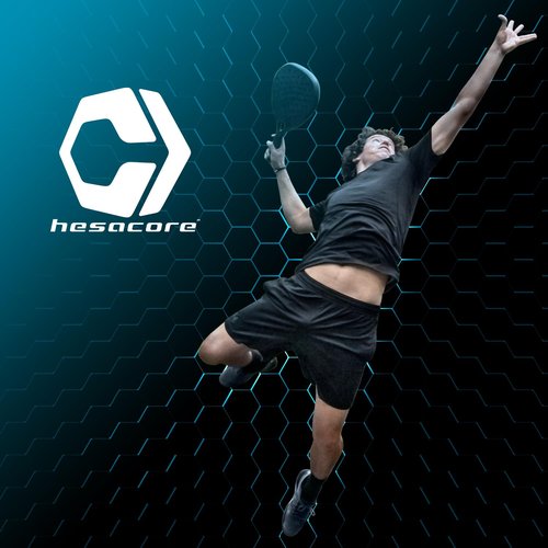 Hesacore Padel Racquet Grip - 5.25in - Supports Tennis Elbow, Enhances Grip Strength, Reduces Vibration with Finger Support and Anti-Sweat - Small