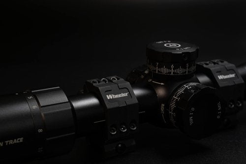 Wheeler 2-Piece Picatinny Rail Scope Rings with Anti-Cant Indicator for Leveling, Shooting