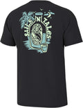 HUK Men's Fishing Graphic Tee - Quick-Dry Performance Short Sleeve Shirt | Comfortable Fit