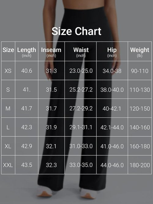 HIGORUN High Waisted Straight Leggings - No Front Seam Workout Pants for Women | 31" Wide Leg Gym Yoga