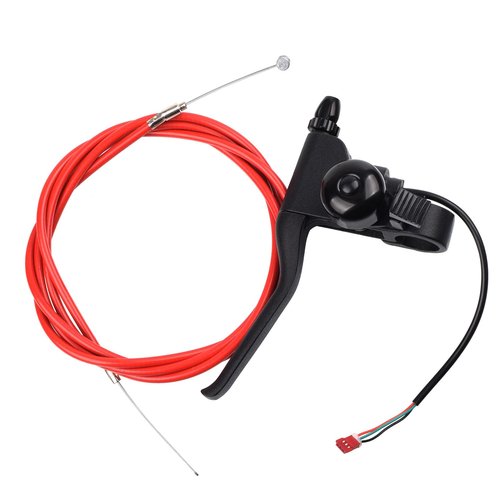 Riyitauto Left Brake Handle Lever and 74 inch Brake Cable kit for GOTRAX GXL V2 Electric Scooter Apex Pro XL Rival XR XR Elite XR Ultra E-Scooter Replacement for Gotrax Parts Accessories