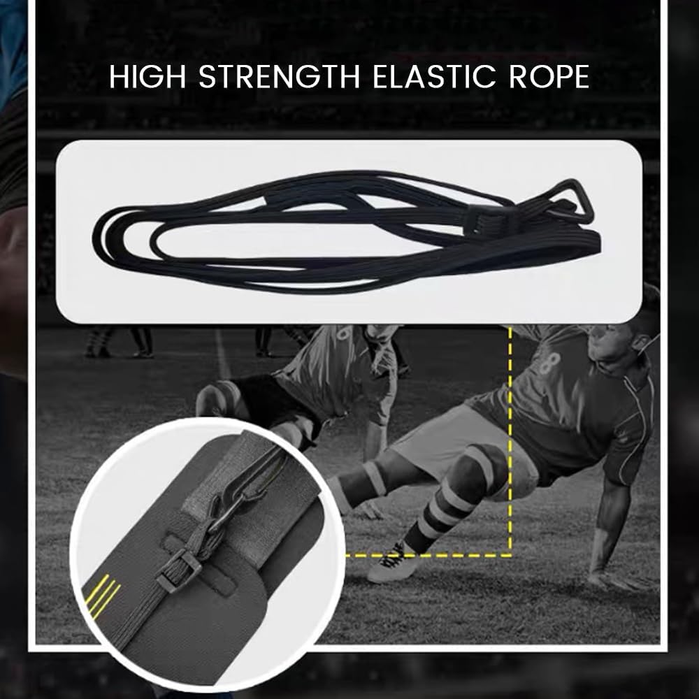 Soccer Training Strap - Adjustable Velcro Ball Control Trainer | Premium Fabric with Activity Buckle