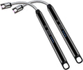 Skiennix Electric Candle Lighter - Rechargeable 360° Flexible Neck Plasma Lighter | 2-Pack (Black)