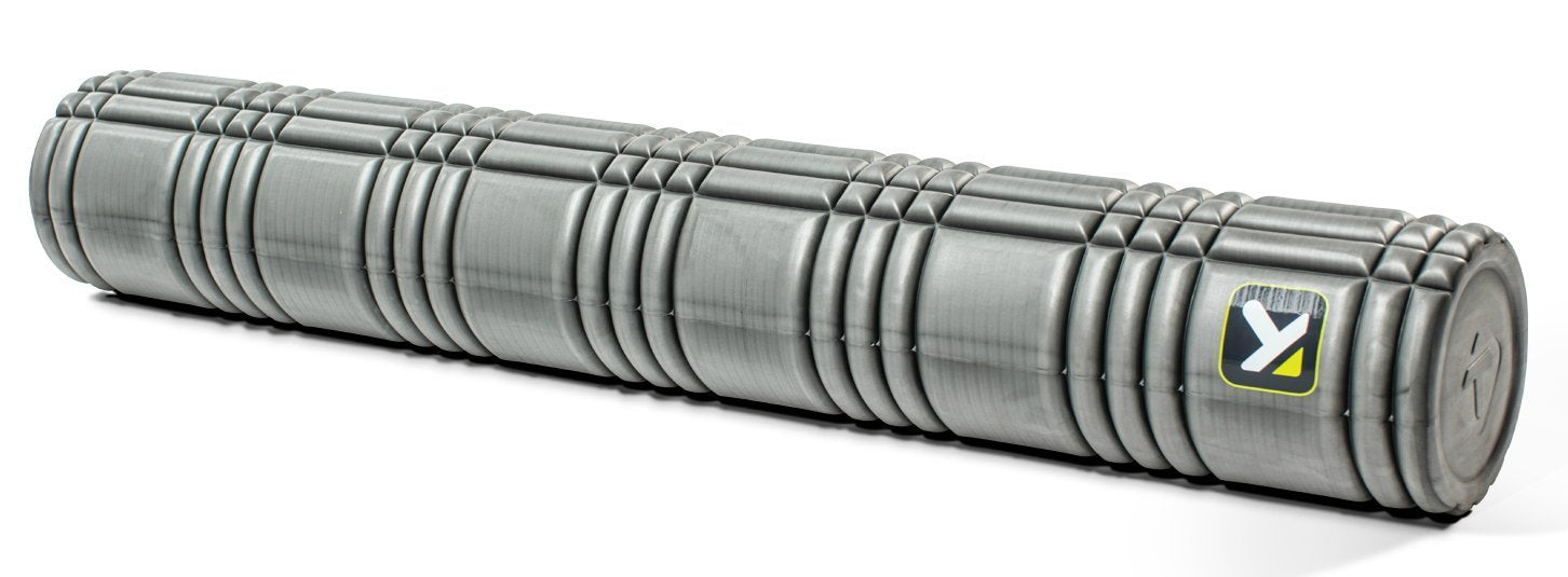 TriggerPoint CORE Foam Massage Roller (Back, Body, Legs) with Softer Compression for Deep Tissue Muscle Recovery – Relieves Pain, Improves Mobility & Circulation (36'') Gray