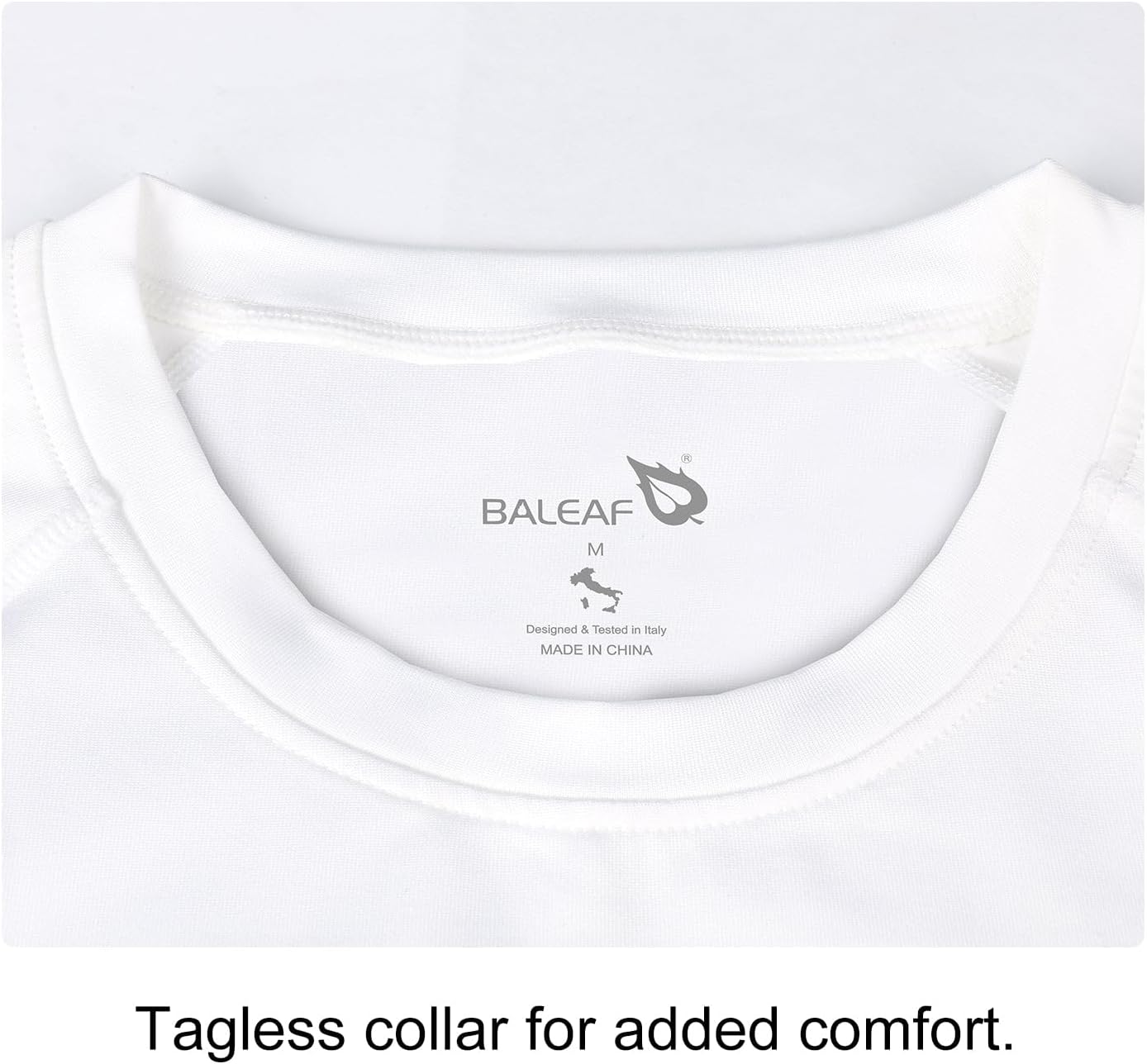 Baleaf Boys Compression Shirt - Long Sleeve Youth Baselayer for Football & Baseball | Quick Dry Cold Gear