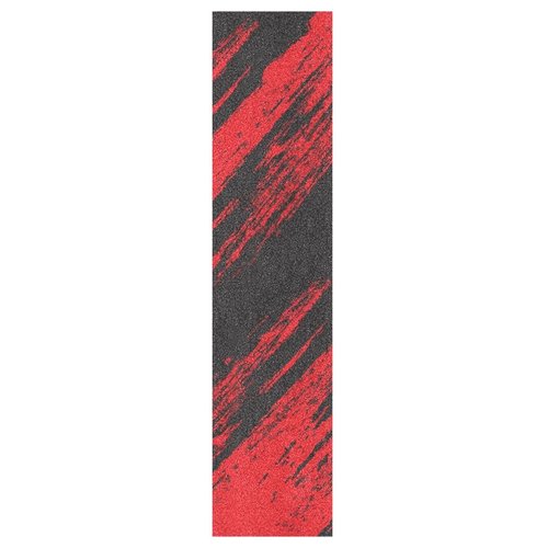 ElliTarr Skateboard Grip Tape Sheet 44 x 10 Inch Longboard Grip Tape Griptape Skateboard Scooter Sandpaper Griptape Red and Black