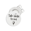 Golf Ball Marker with Magnetic Hat Clip Golf Gifts for Men Husband Boyfriend Talk Birdie To Me Funny Ball Marker Engraved