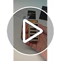 VelTora Gold Refillable Butane Lighter Soft Flame Metal Design Angled Flame