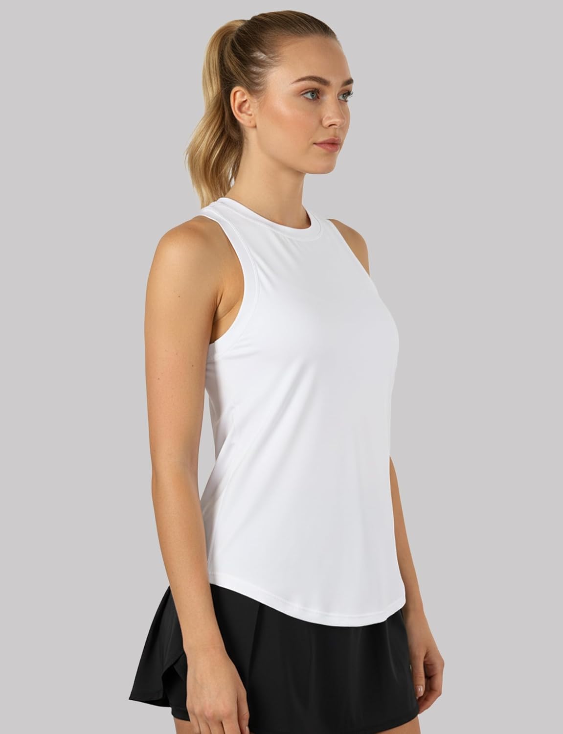 AURUZA Athletic Tank Tops for Women - Breathable Yoga Shirts | Stylish Gym & Workout Tops