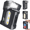 G5 EDC Flashlight - 400 Lumens Super Bright Rechargeable Mini Light | 180° Rotatable Magnet, IP68 Waterproof, Black