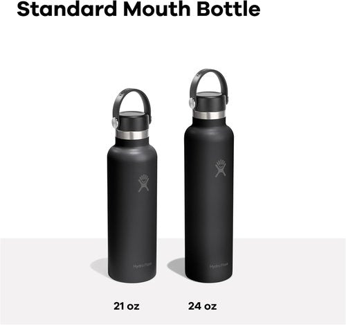 Hydro Flask Water Bottle - Insulated Stainless Steel - Leakproof & Non-Spill | 21 Oz Capri Blue
