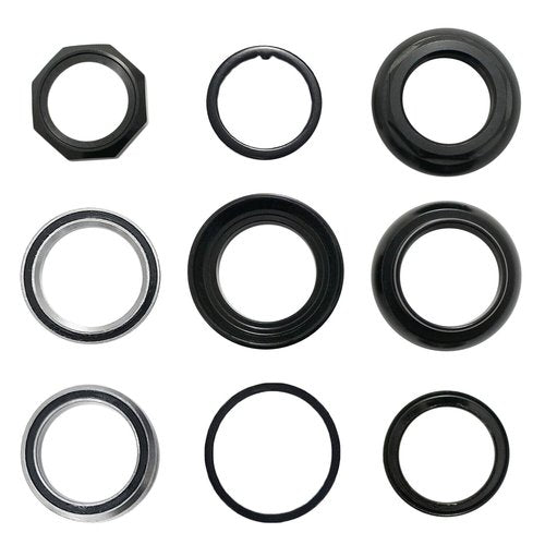 Tange Seiki Falcon FL250C 1" Sealed Bearing Old School Threaded, Black, TAST2987
