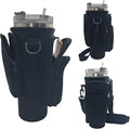 Stanley Water Bottle Carrier Bag - Phone Pocket & 3 Total Pockets for 40 oz Stanley Cup