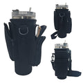 Water Bottle Carrier Bag with Phone Pocket for Stanley, Strap for Stanley Accessories 40 oz, Stanley Cup Accessories Total 3 Pockets, Stanley Cup Bag (Black Bottle Accessories)