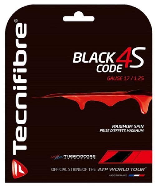 Tecnifibre Black Code 4S (17-1.25mm) String Set
