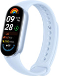 XIAOMI Smart Band 9 | 1.62" AMOLED Display, 233 mAh Battery, 21 Days Battery Life | 150+ Workout Modes - Arctic Blue