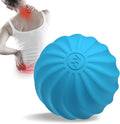 Skiennix Mini Vibrating Massage Ball - 10-Speed Foam Roller for Muscle Relief | Blue Color
