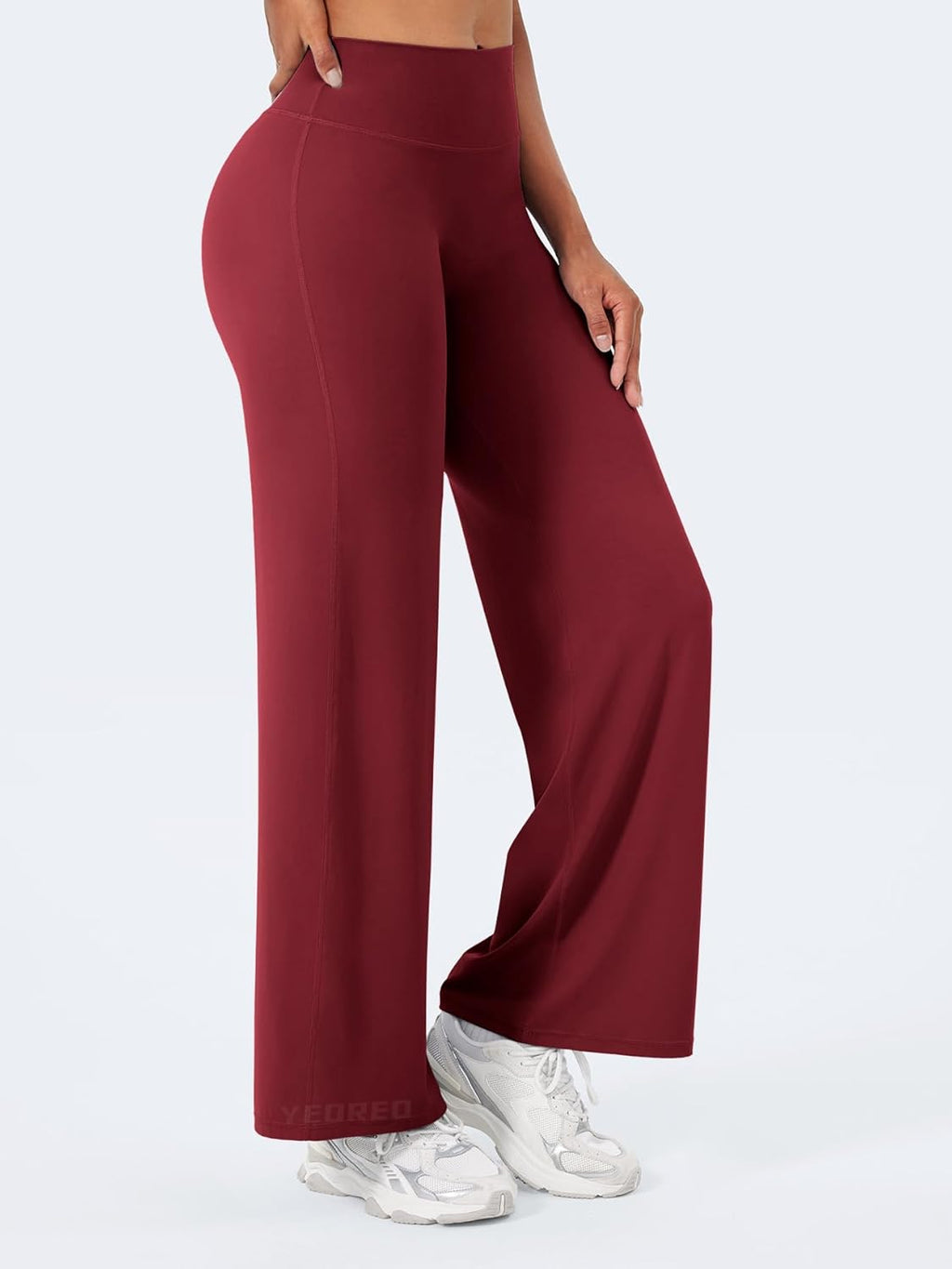YEOREO Women's High Waist Workout Leggings - No Front Seam, Buttery Soft Yoga Pants | 29"-35" Sizes