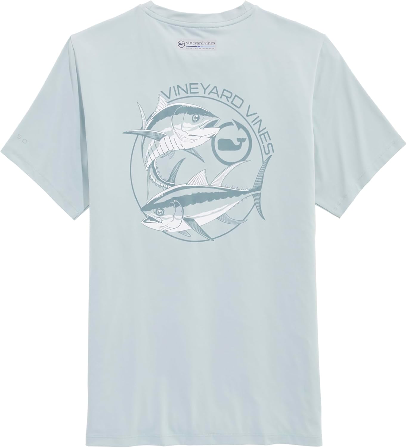 Vineyard Vines Men's Tuna Circle Performance Tee - Short Sleeve, Comfortable Fit, Stylish Design