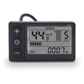 Bicycle Speedometer, IP65 Backlight LCD Bike Speed Display Meter Bicycle Computer for 22.2mm/0.9in Handlebars