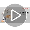 BIERUM Toddler Slide Set 13-in-1 Playground for Ages 1-3 Cream & Gray