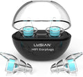 LYSIAN High-Fidelity Ear Plugs - Reusable Musicians Earplugs for Noise Reduction 18dB | 2 Pairs (L+S) - Clear Sound & Comfort