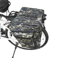 HUIOP Bike Rack Bag, Bicycle Rear Seat Bag Cycling Bike Rack Double Pannier Bag Grocery Storage Carrier Bag Pack