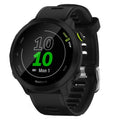 Garmin QuickFit 26mm Watch Band and Optional Extra Long Strap, Black Silicone, (010-12907-00)