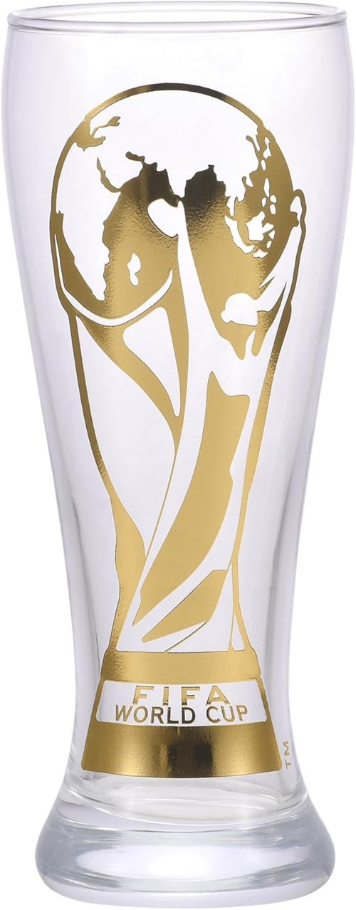 FIFA World Cup 2026 Trophy Beer Glass - 11oz Collector’s Item - Durable & Elegant for Everyday Enjoyment