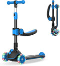 Gotrax KS3 Pro Kick Scooter for Kids - Removable Seat, Light-Up Wheels & Adjustable Handlebar | Ages 2-8
