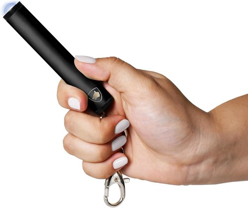 Guard Dog Security Enlight Mini Stun Gun - Keychain-Friendly Self Defense Tool with LED Flashlight & USB-C Rechargeable
