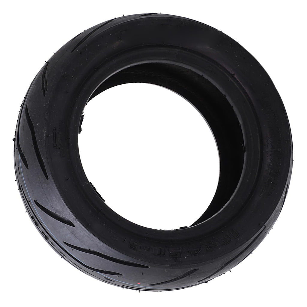 RiToEasysports Electric Scooter Tire, 10 Inch Rubber Construction Lightweight Black Tire, Scooter Replacement Tire for Commuters Urban Riders Daily Travel