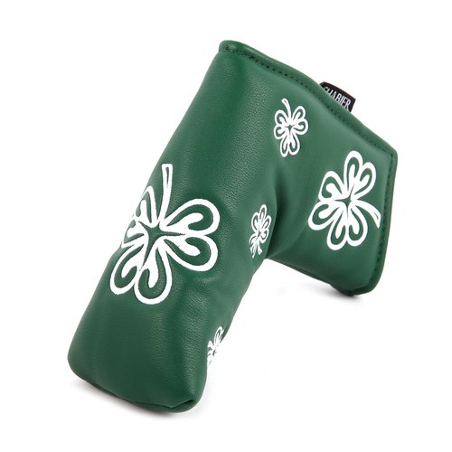 SHABIER Golf Putter Cover Shamrock Design Headcover for Blade Golf Putter Head Cover