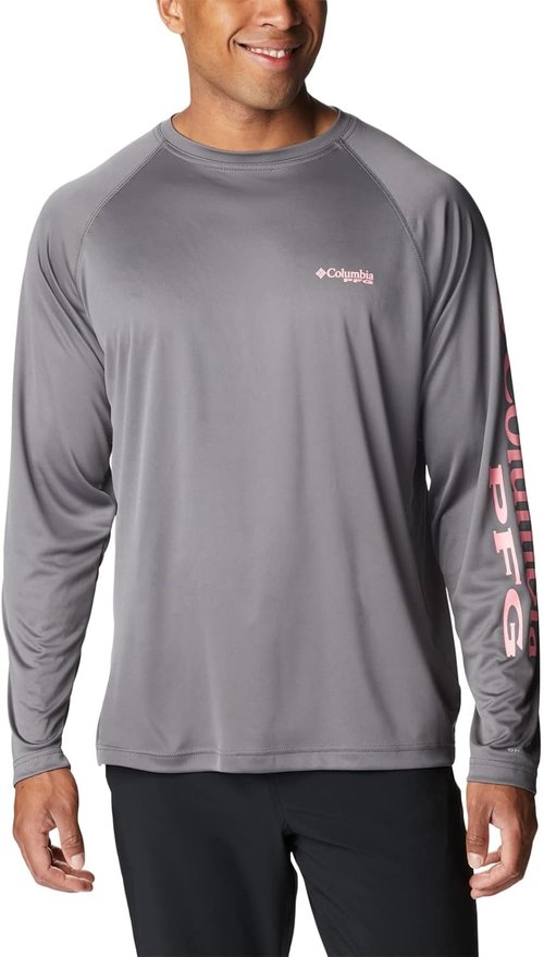 Columbia Men's PFG Terminal Tackle Fishing Shirt - Lightweight & Quick-Dry Fabric