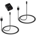 2-Pack Dog Bark Collar Charger for FAFAFROG Training Collar, Magnetic USB Charging Cable with Power Adapter