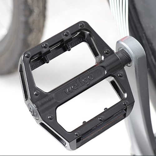 MOHEGIA Bike Pedals, Mountain Bicycle Pedal Sets,9/16“Compatible, Non-Slip Aluminum Allow Replacement for BMX MTB
