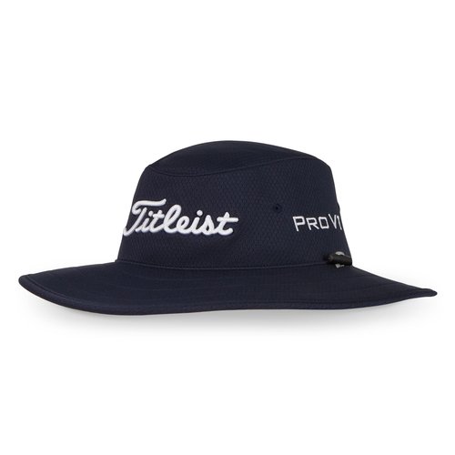 Titleist Men's Tour Aussie Golf Hat, Navy/White