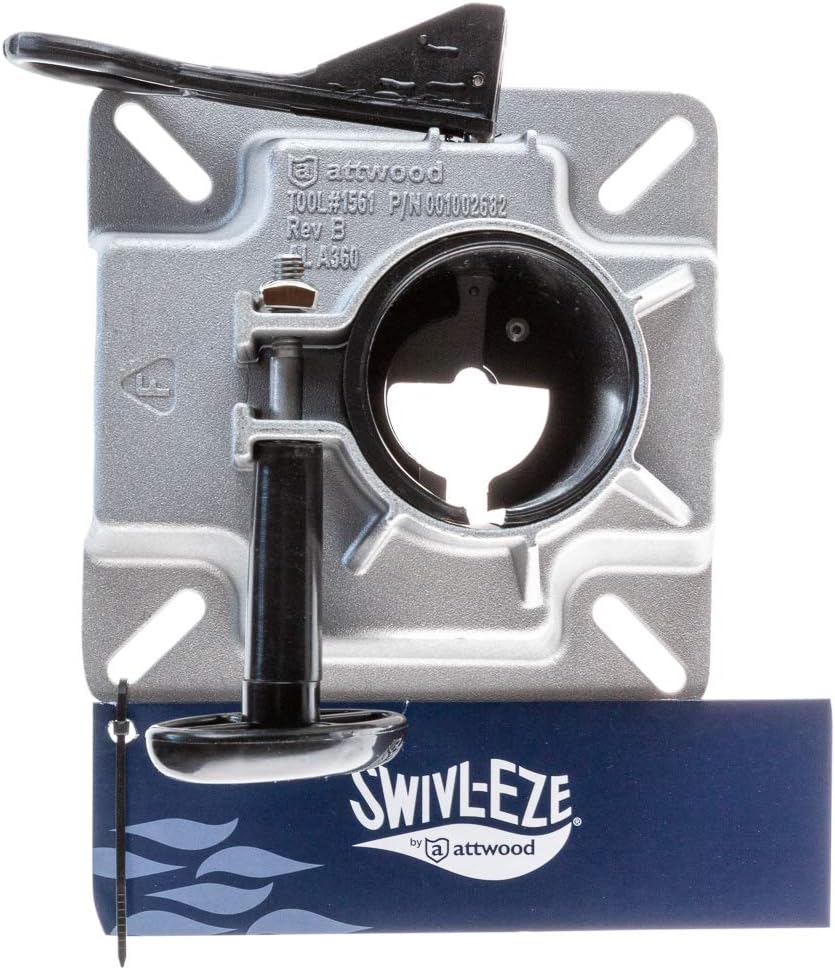 Swivl-Eze Ergonomic Marine Boat Seat Mount - 3-Degree Tilt for Lakesport Series