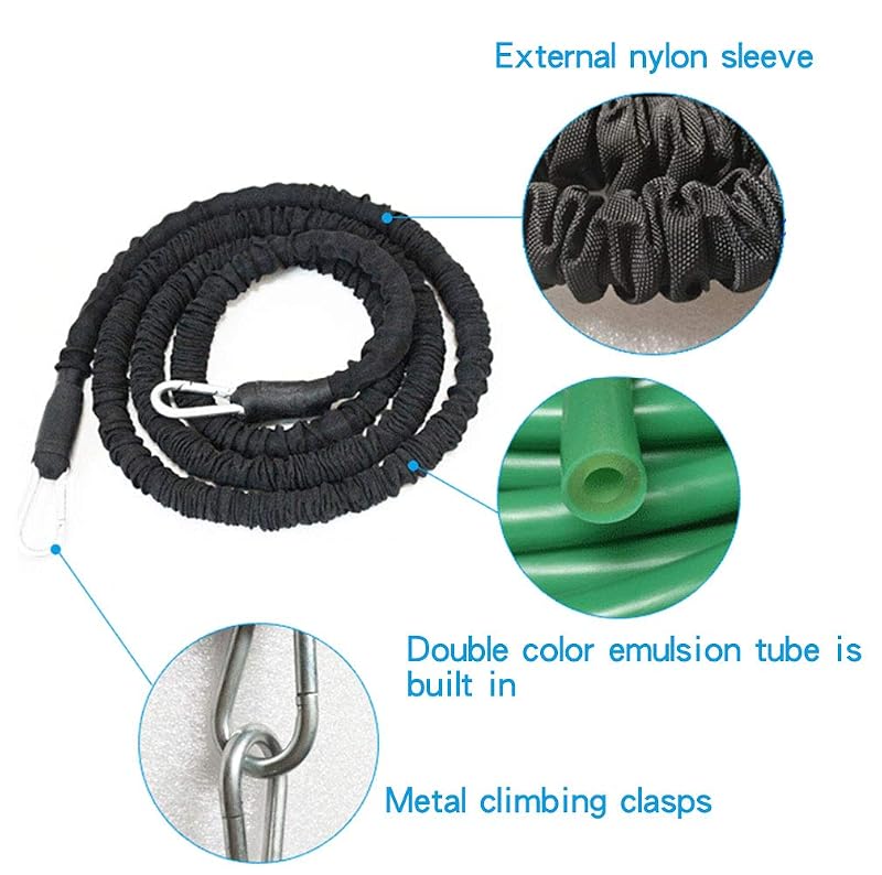 6.6FT Resistance Training Rope Kit – Explosive Power, Speed & Strength