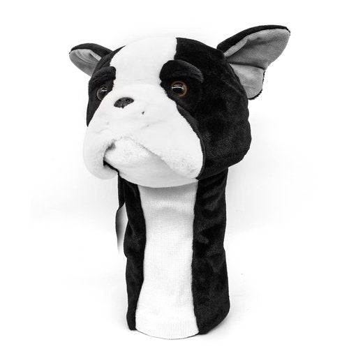 French Bulldog Golf Headcover - Lovely Animal Club Cover for Drivers 460CC - Fits PXG, Callaway Epic, Taylormade M2 M6, Etc.