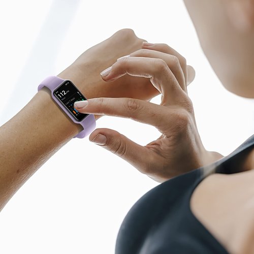 lepmok [10-Pack] Replacement Silicone Wristbands for Amazfit Band 7 Fitness & Health Tracker, Women Men