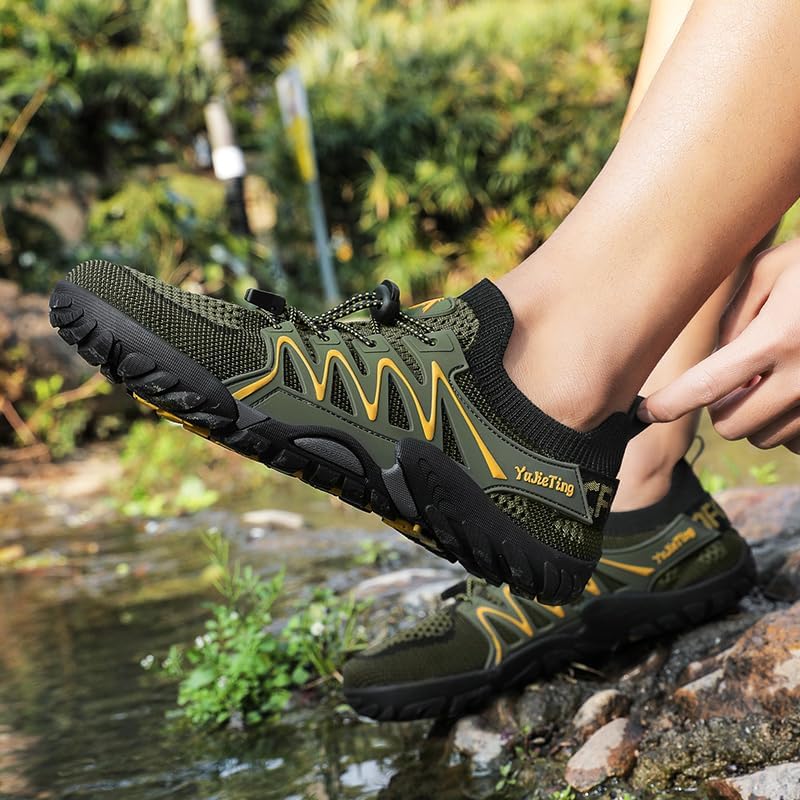 Skiennix Water Shoes - Quick-Drying Aqua Shoes for Men & Women | Wide Toe Design for Comfort