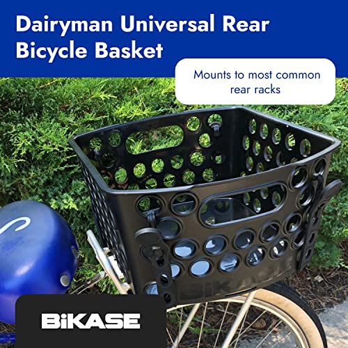 Removable Rear Bike Basket - Heavy Duty 14x12x7 Inch Bicycle Storage