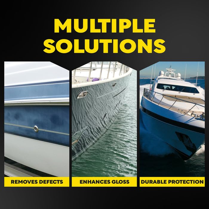 Meguiar's Marine & RV Fiberglass Restoration System 2 Pack - 48 Fl Oz