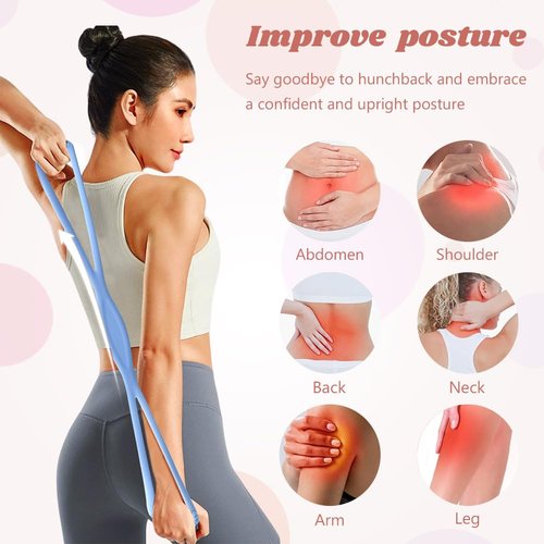 3 Pack Figure 8 Resistance Bands for Women, 15 lbs, 25 lbs & 35 lbs, 8 Shaped Exercise Bands for Arms, Back, Shoulders, Legs and HIPS Working Out(Color:Pink+Blue+Grey)