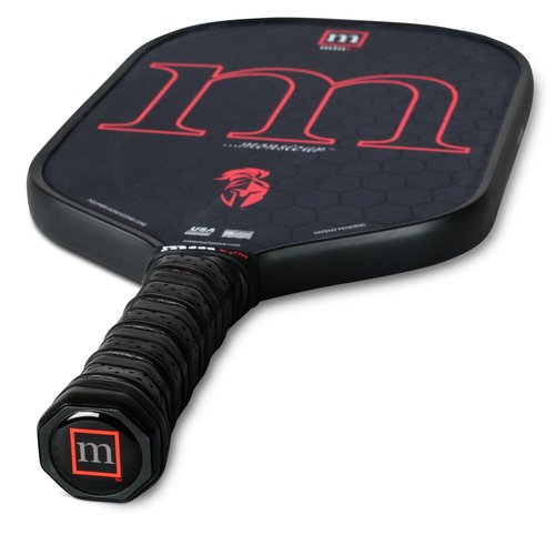 Mint Sport Monsieur Pickleball Paddle – T700 Carbon Fiber Pickleball Paddle with 16mm Polypropylene Core, Textured Spin Surface, TPE Edge Guard, USAPA Approved for Competitive Play