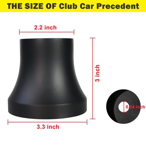 Orle Oko Golf Cart Steering Wheel Adapter, Steering Wheel Adapter Hub For Club Car Precedent Golf Cart