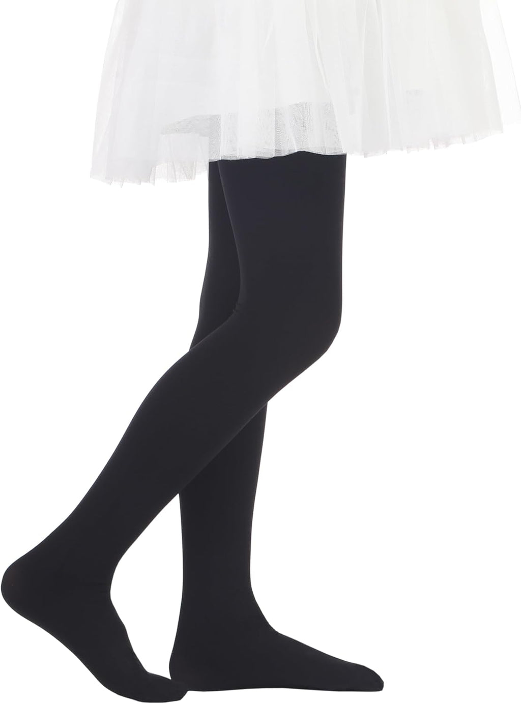 Paralinda Girls Semi-Opaque Tights - 50 Den Soft Comfort for Everyday Wear